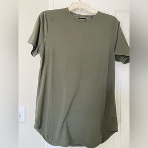 Cuts T Shirt Elongated